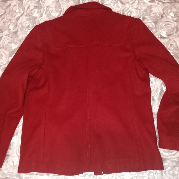 Gap red peacoat - Picture 6 of 6